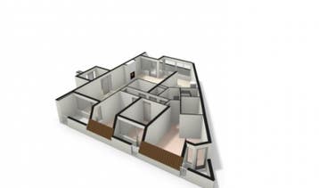 Te Huur 4 Kamer Appartement J.W. Racerstraat In Enschede, Direct bij eigenaar, Overijssel, Enschede, Appartement