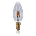 LED FILAMENT | E14 | KAARS | DIMBAAR | SMOKY | 2W, Nieuw