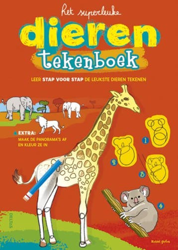 Het superleuke dierentekenboek 9789044728552 MICHAEL GARTON, Verzenden, Gelezen, MICHAEL GARTON