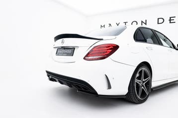 Maxton Diffuser splitters (zijkant) Mercedes-Benz C AMG-Line, Auto diversen, Tuning en Styling, Verzenden