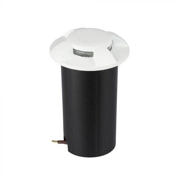 Grondspot 4 kanten - witte uitvoering - 12 Volt tuin, Ophalen of Verzenden, Nieuw
