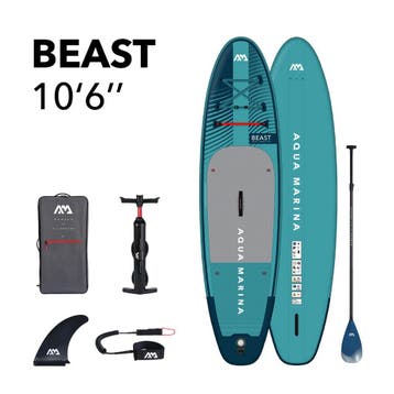 Aqua Marina Beast opblaasbaar supboard set, Verzenden, Nieuw