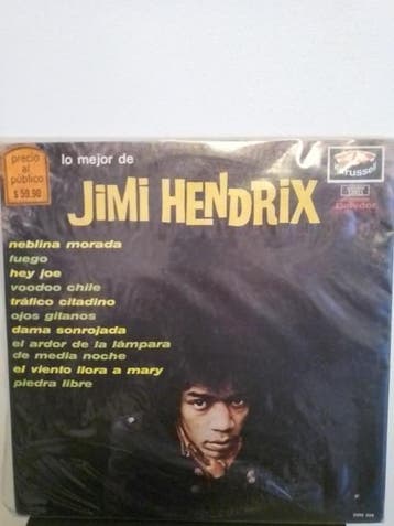 LP gebruikt - Jimi Hendrix - Lo Mejor De Jimi Hendrix, Verzenden, Zo goed als nieuw, Overige formaten