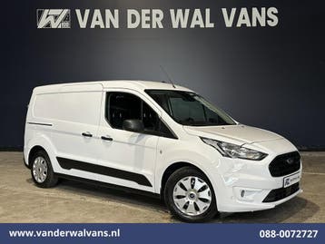 Ford Transit Connect | 2.0 TDCI 120pk L2H1 Euro6 Airco |, Auto's, Gebruikt, Euro 6, Wit, Dealer onderhouden