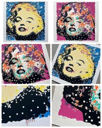 Ad van Hassel (1953) - 2x Marilyn Monroe - POP (AP Versions)