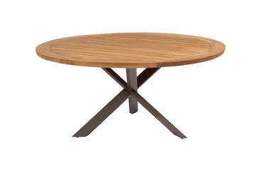 Taste Prado ronde tuintafel Ø160 cm. - terre, Tuin en Terras, Verzenden, Nieuw, Rond, Hout