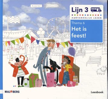 thema 6 het is feest / Lijn 3 / Leesboek 9789034577337, Verzenden, Gelezen, Kim van der Zouw