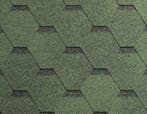 IKO shingle Superglass Hex Amazon Green Ultra (23) - 2,00 m2, Ophalen of Verzenden, Nieuw