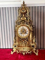 Mantelklok - Brons - 1910-1920 - Pendule in Louis XV-stijl