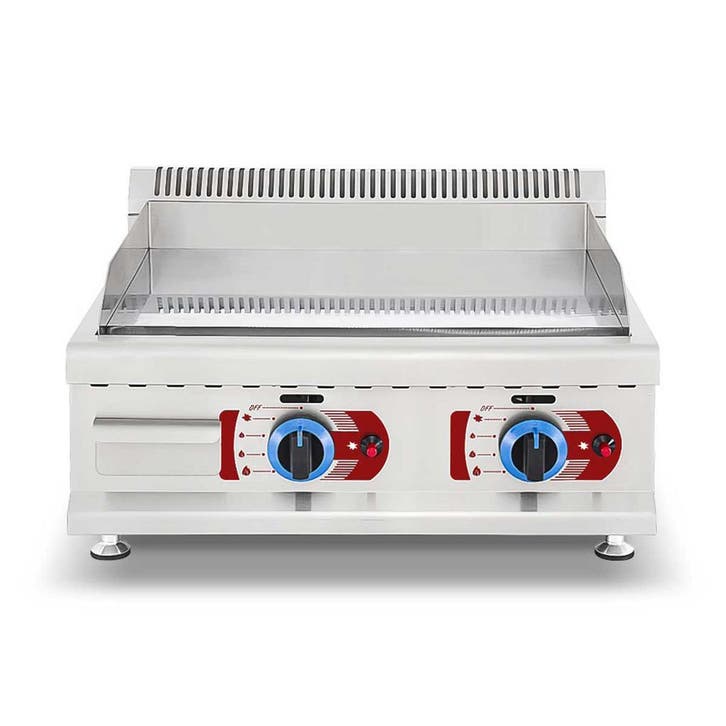 HCB Bakplaat - glad - 65,5 cm - propaan - RVS, Zakelijke goederen, Horeca | Keukenapparatuur, Nieuw in verpakking, Fornuis, Frituur en Grillen