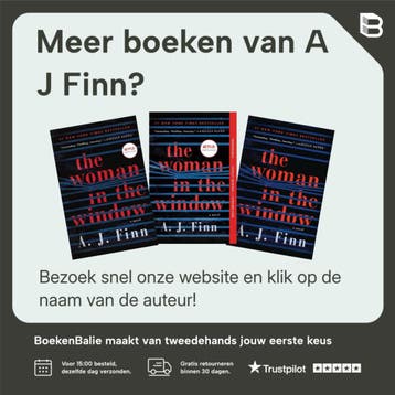 The Woman in the Window - A J Finn 9780008234157, Verzenden, Gelezen, A J Finn