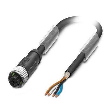 Phoenix M12 4-Pin Afgeschermde Sensor Kabel 5M PUR - 1682867, Verzenden, Nieuw, Overige typen