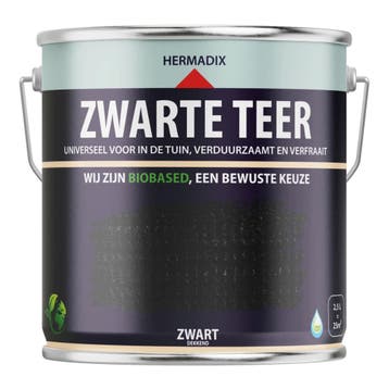 Impraline Zwarte Teer 2,5 liter, Doe-het-zelf en Verbouw, Verf, Beits en Lak, Ophalen of Verzenden, Nieuw