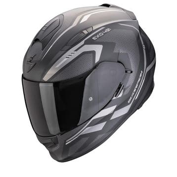 Scorpion EXO-491 Kripta Matt Zwart-Zilver Integraalhelm, Motoren, Nieuw met kaartje, Overige merken, Heren, Verzenden