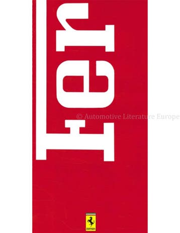 1994 FERRARI PROGRAMMA BROCHURE 898/94, Nieuw, Ferrari, Author