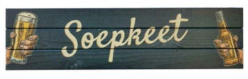 Soepkeet pubbord, Verzenden, Nieuw