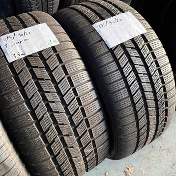 2 x Pirelli Scorpion 275-40-20 Winterbanden 7,5mm, Gebruikt, 275 mm, Band(en), Personenwagen