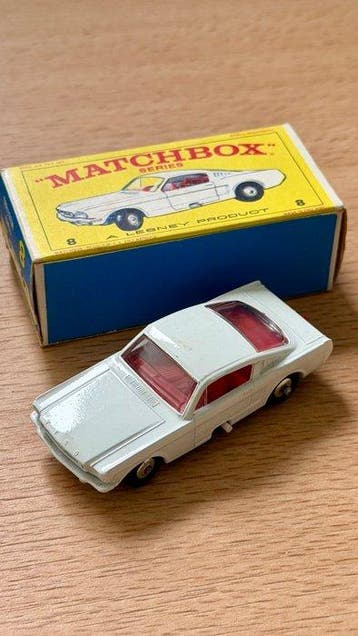 Matchbox 1:64 - Modelauto - Ford Mustang, Hobby en Vrije tijd, Modelauto's | 1:5 tot 1:12, Nieuw