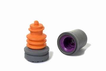 Flexyfoot stokdop - 19 mm grijs, Diversen, Verpleegmiddelen, Ophalen of Verzenden, Nieuw