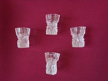 Lalique - Wijnglas (4) - Kristal