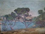 Pierre Antoine Cluzeau (1884-1963) - Paisaje con árboles