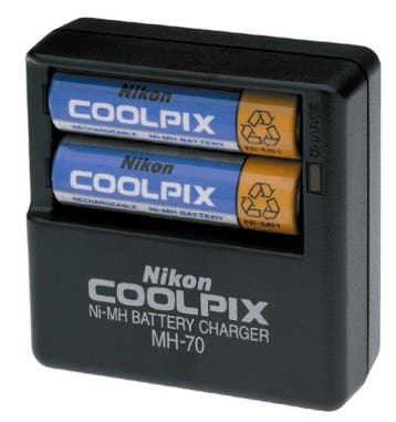 Nikon MH-70 Acculader / Accu Lader voor EN-EL2 (Incl. Stroom, Verzenden, Zo goed als nieuw