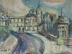 Otto B de Kat (1907-1995) - Stadsgezicht