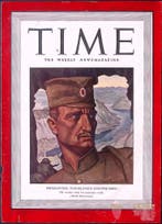 Cover Time Magazine1942 met MIHAILOVICH (lijst optie), Verzamelen, Militaria | Tweede Wereldoorlog, Verzenden