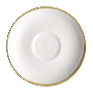 Kiln Cappuccinoschotels | Krijtwit | 16cm | 6 stuks, Verzenden