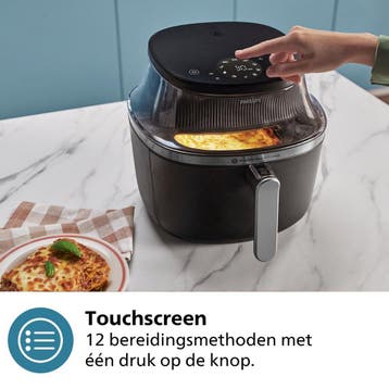 Philips 3000 Series Airfryer - NA321/00 - Kijkvenster -, Ophalen of Verzenden, Zo goed als nieuw, PHILIPS