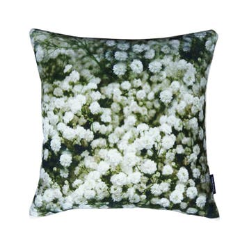 kussen fluweel natuur gipskruid 45x45cm*, Verzenden, Nieuw
