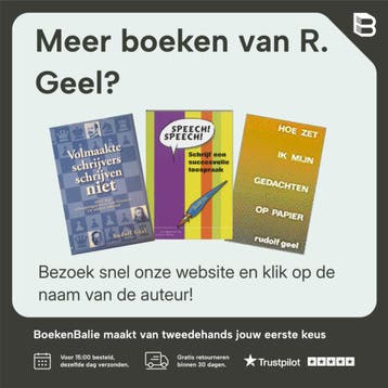 Concreet en beeldend preken / Schrijfgidsen voor, Boeken, Verzenden, Zo goed als nieuw, R. Geel