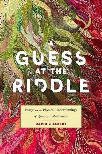 9780674291263 A Guess at the Riddle David Z Albert, Boeken, Verzenden, Nieuw, David Z Albert