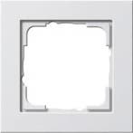 Gira E2 Afdekraam 1 voudig zuiver wit (hagelwit) 021129, Nieuw, Stopcontact