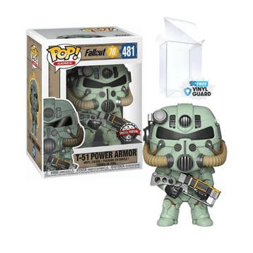 Funko Pop!  Fall Out - T-51 Power Armor (Green)  Special, Verzenden, Nieuw