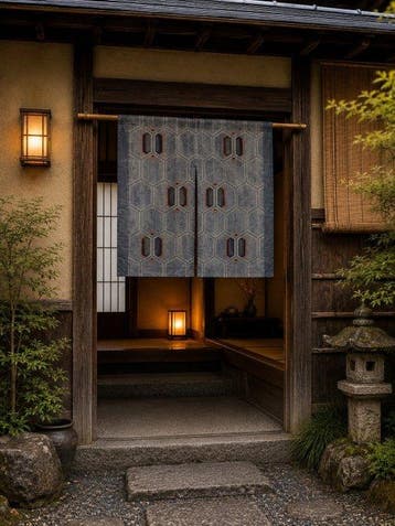 Handmade Oshima Tsumugi Silk Kimono - Wandtapijt - 96 cm -, Nieuw