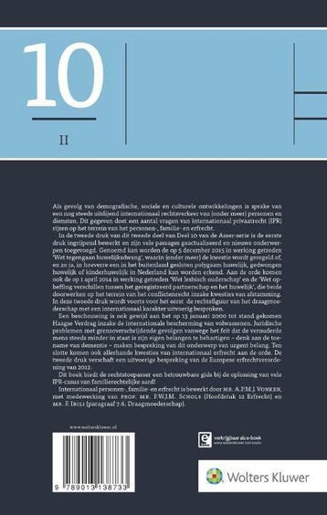 Internationaal personen-, familie- en erfrecht / Asser-serie, Boeken, Verzenden, Gelezen, C. Asser