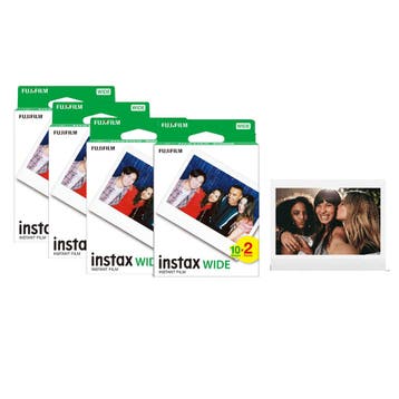 Fujifilm Instax Wide Film 4-pak 10x2 aanbieding, Ophalen of Verzenden, Nieuw