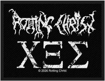 Rotting Christ - 666 - Patch officiële merchandise, Ophalen of Verzenden, Nieuw, Kleding
