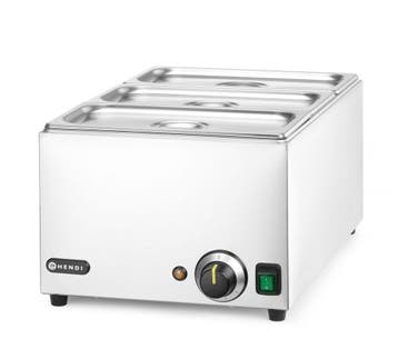 Set: Bain-marie HENDI RANGER + 3x GN 1/3 en deksel, HENDI, G, Ophalen of Verzenden, Nieuw in verpakking