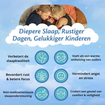 2dekans | EL-Life Verzwaringsdeken Kind 3,2kg - 100 x 150cm, Ophalen of Verzenden, Zo goed als nieuw