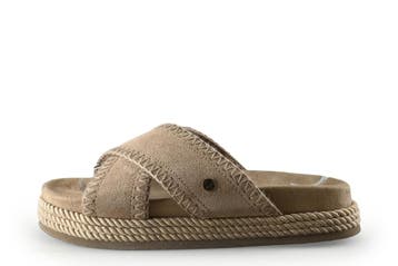 Warmbat Slippers in maat 39 Bruin, Slippers, Bruin, Verzenden, Zo goed als nieuw