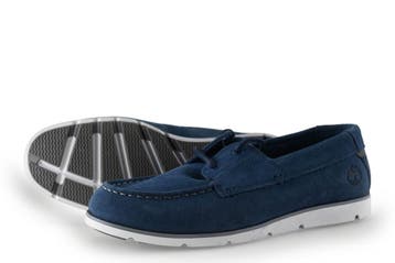 Timberland Veterschoenen in maat 41 Blauw, Kleding | Heren, Schoenen, Timberland, Zo goed als nieuw, Veterschoenen, Verzenden