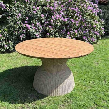 Ronde tuintafel Ubud -  130 cm, Ophalen of Verzenden, Nieuw