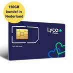 150GB databundel Nederland met Lyca Mobile | Hotspot, Verzenden, Nieuw, Overige providers, Prepaidkaart
