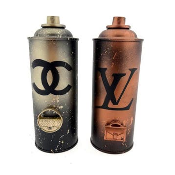WhyCreationz (XX-XXI) - Chanel + Louis Vuitton 3D Spraycan