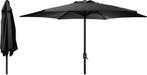 Progarden Parasol 300 Cm Donkergrijs van 30 voor 15, Verstelbaar, Nieuw, Stokparasol, 2 tot 3 meter