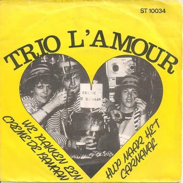 vinyl single 7 inch - Trio LAmour - We Pakken Een Creme..., Verzenden, Zo goed als nieuw, 7 inch, Pop