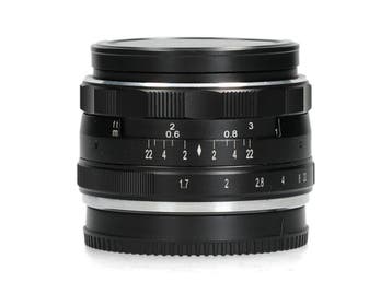 Meike XF 35mm F/1.7 - 1 jaar garantie, Ophalen of Verzenden, Zo goed als nieuw