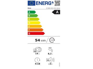 Miele G5656SCVIXXLED - Vaatwasser - 14 couverts -, Verzenden, Zo goed als nieuw